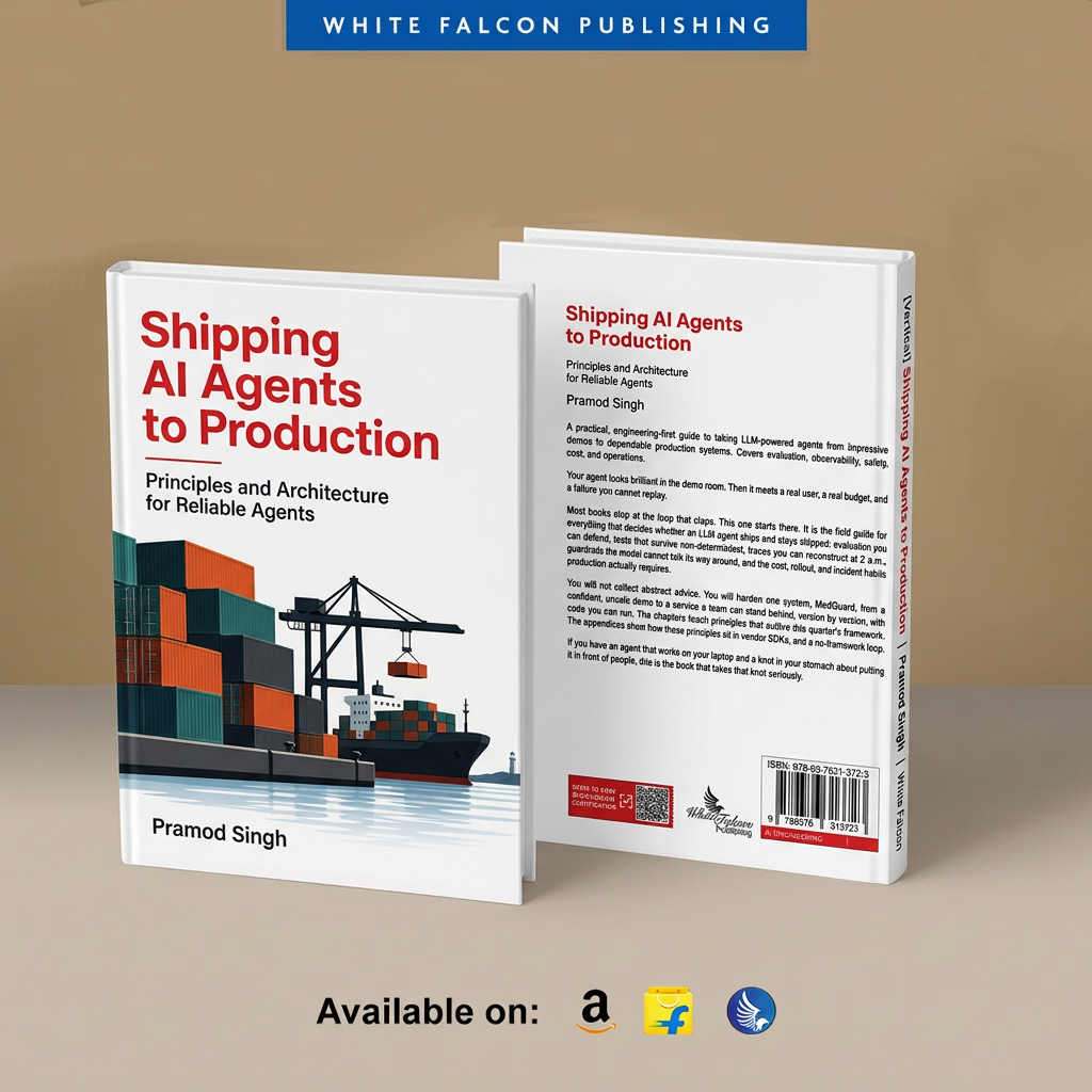 Shipping AI Agents to Production, front and back cover